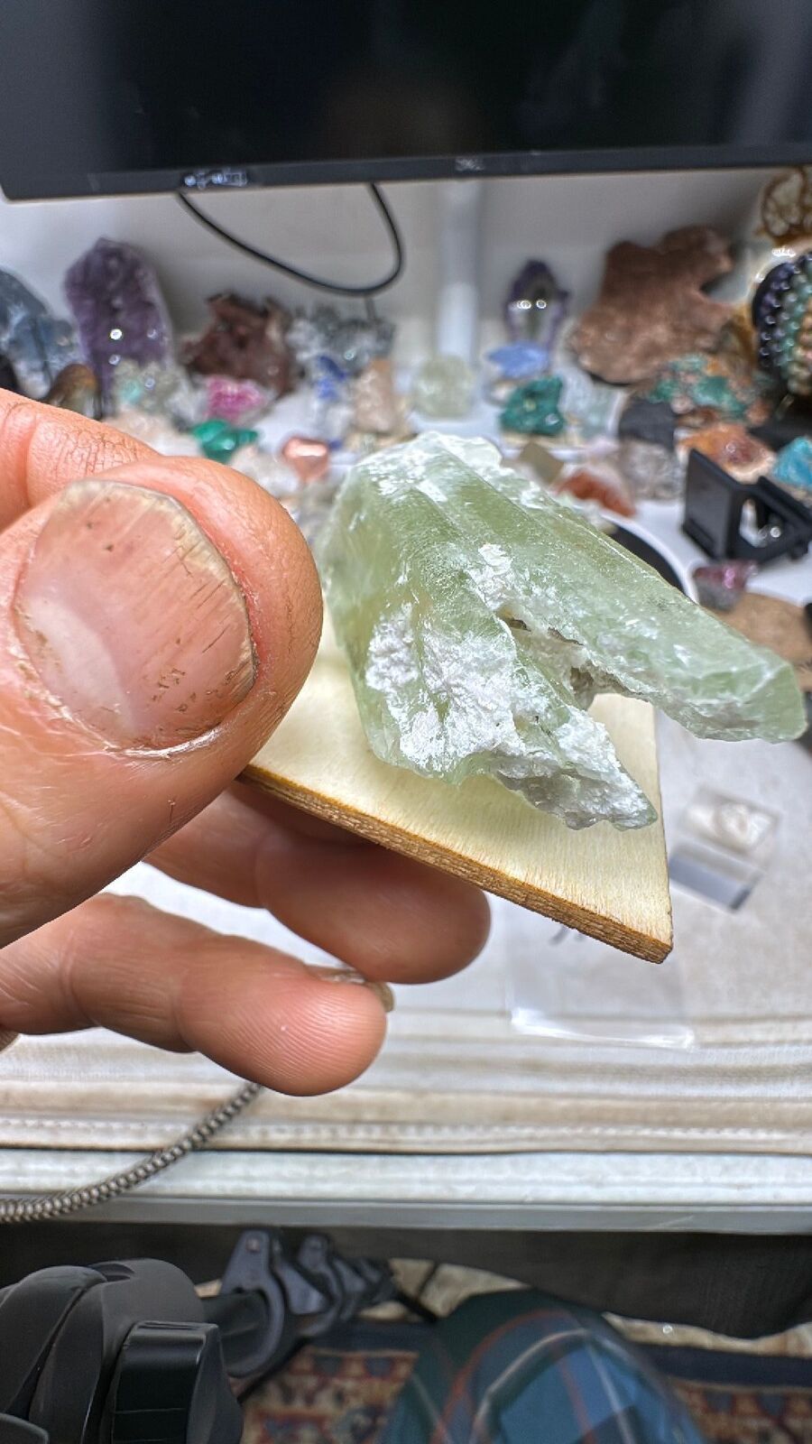 63g Huge Heliodor Crystal #b1