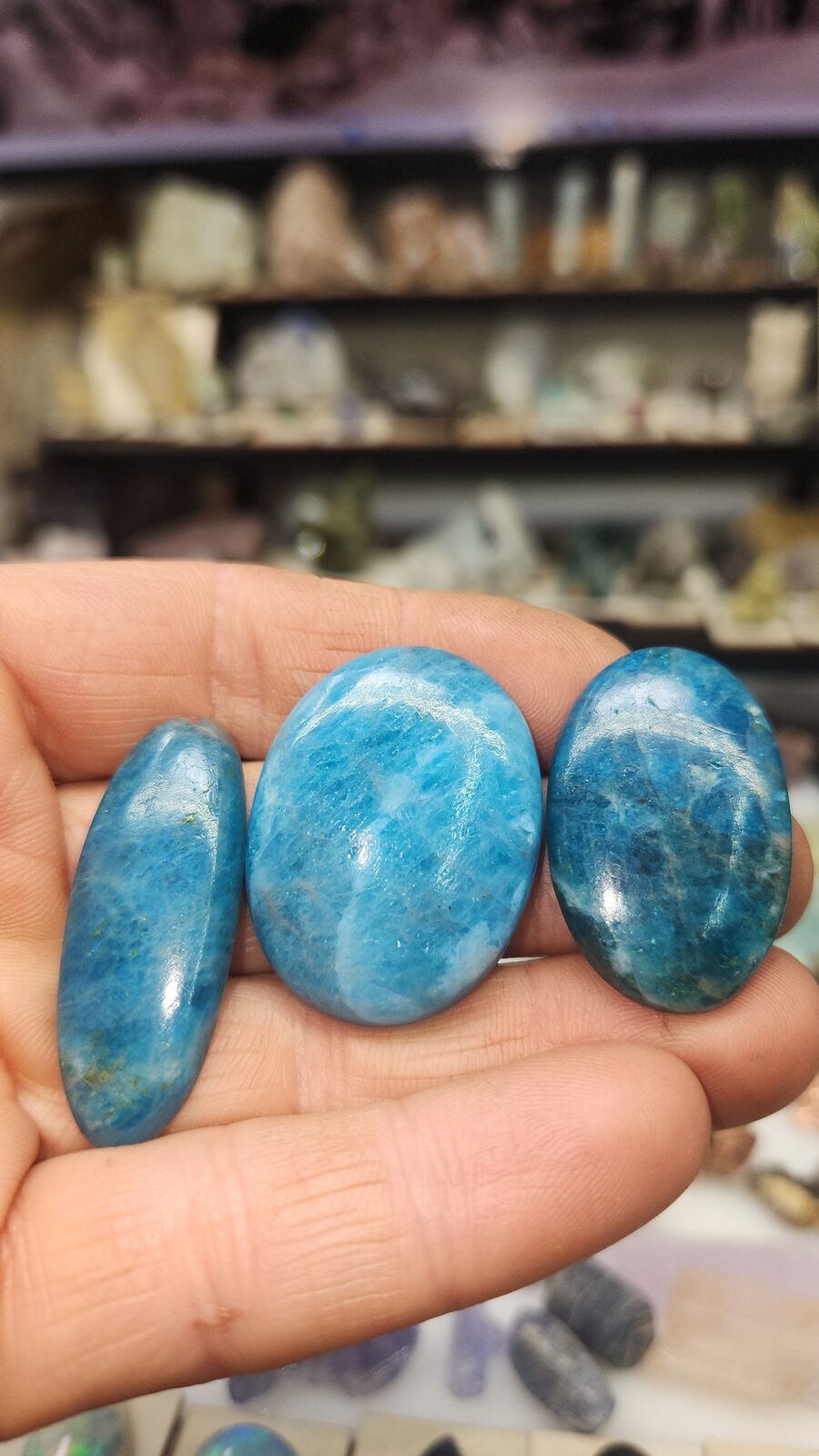 Blue apatite #125