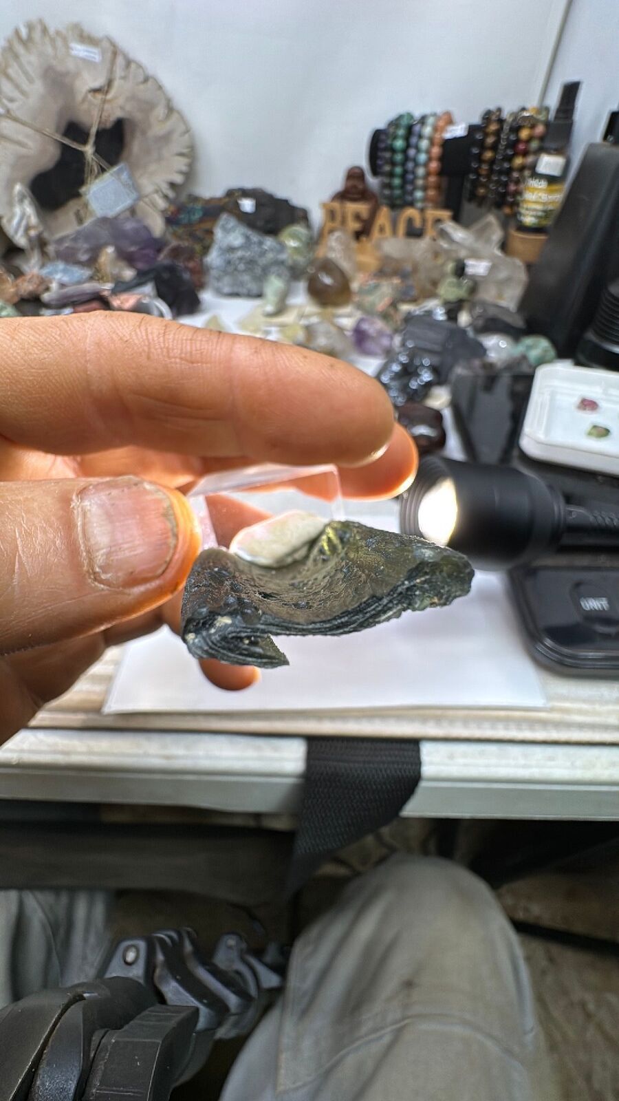 7.67g Moldavite 100% Authentic #20