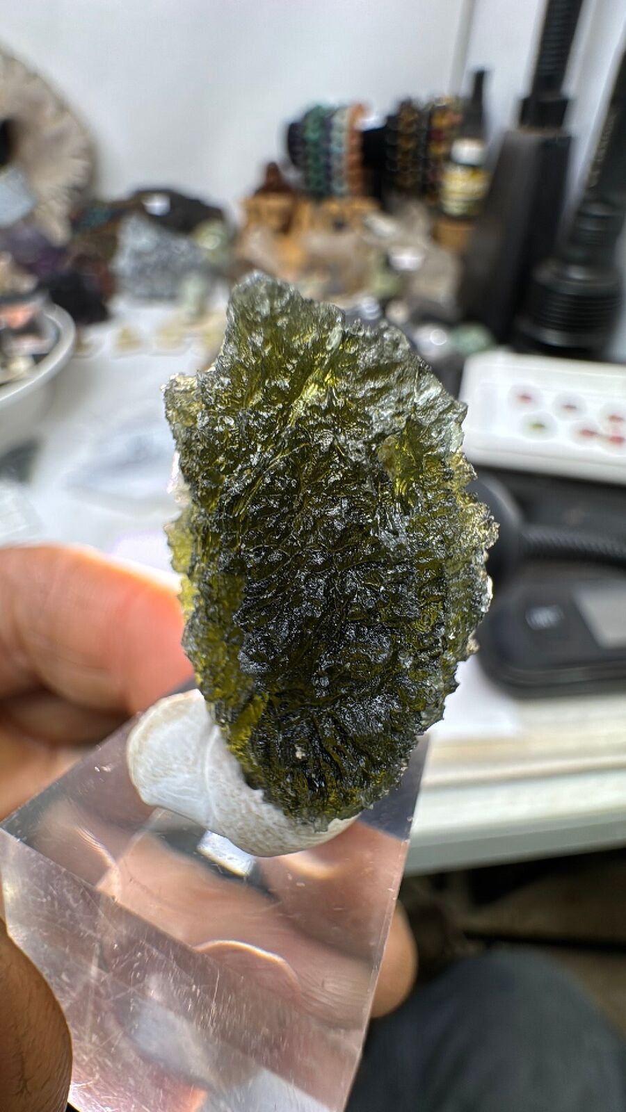 12.9g Moldavite Huge Specimen #55