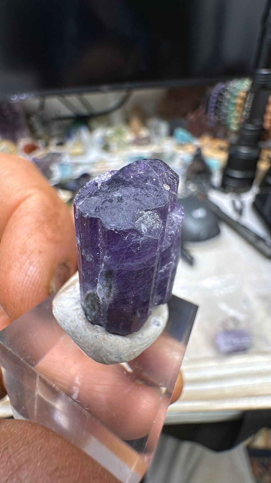 7.2 gram scapolite crystal #91