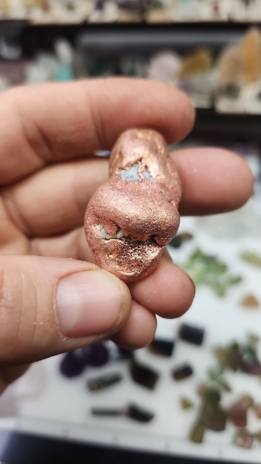 Copper nugget #107