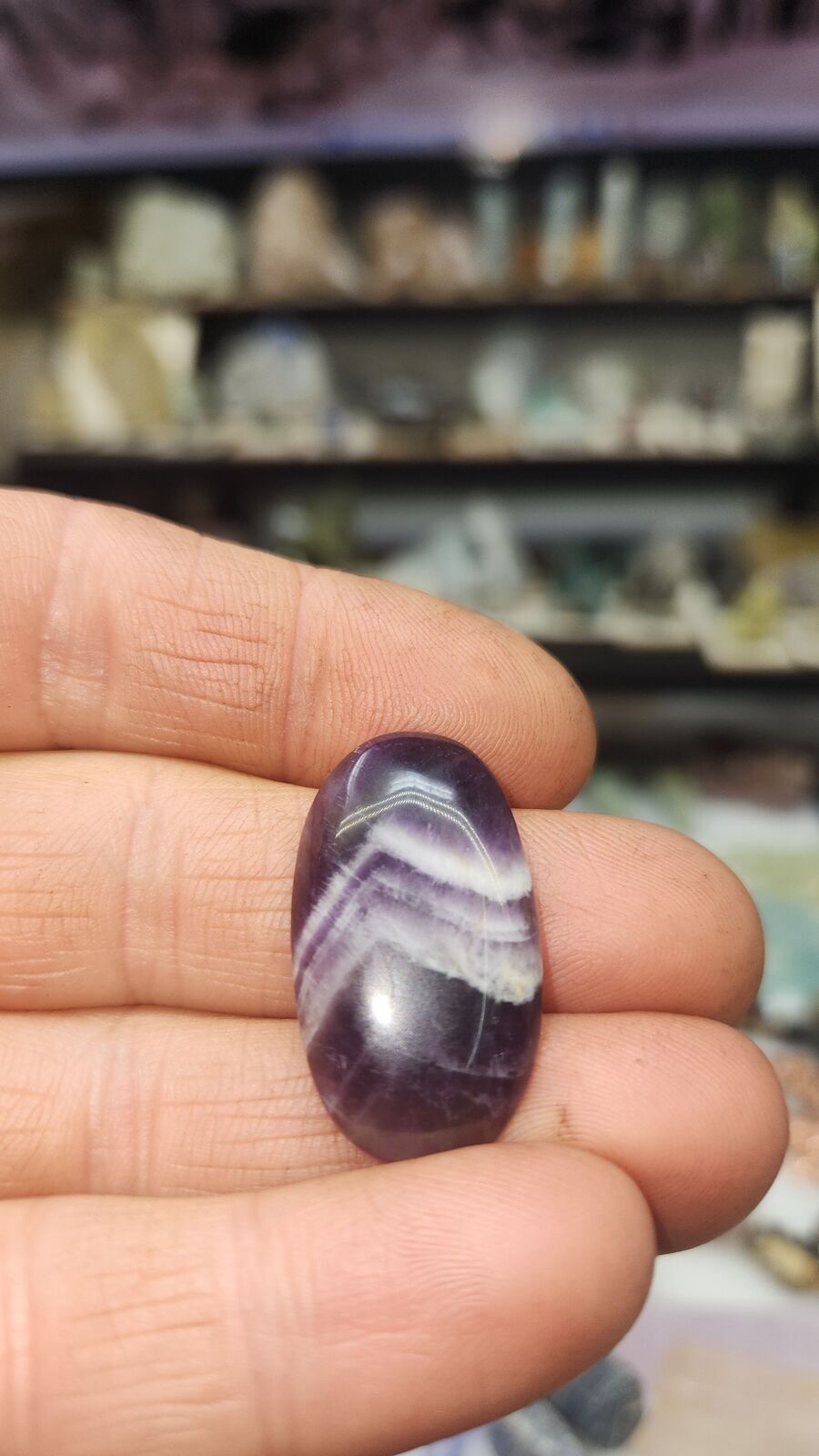 Chevron Amethyst #86
