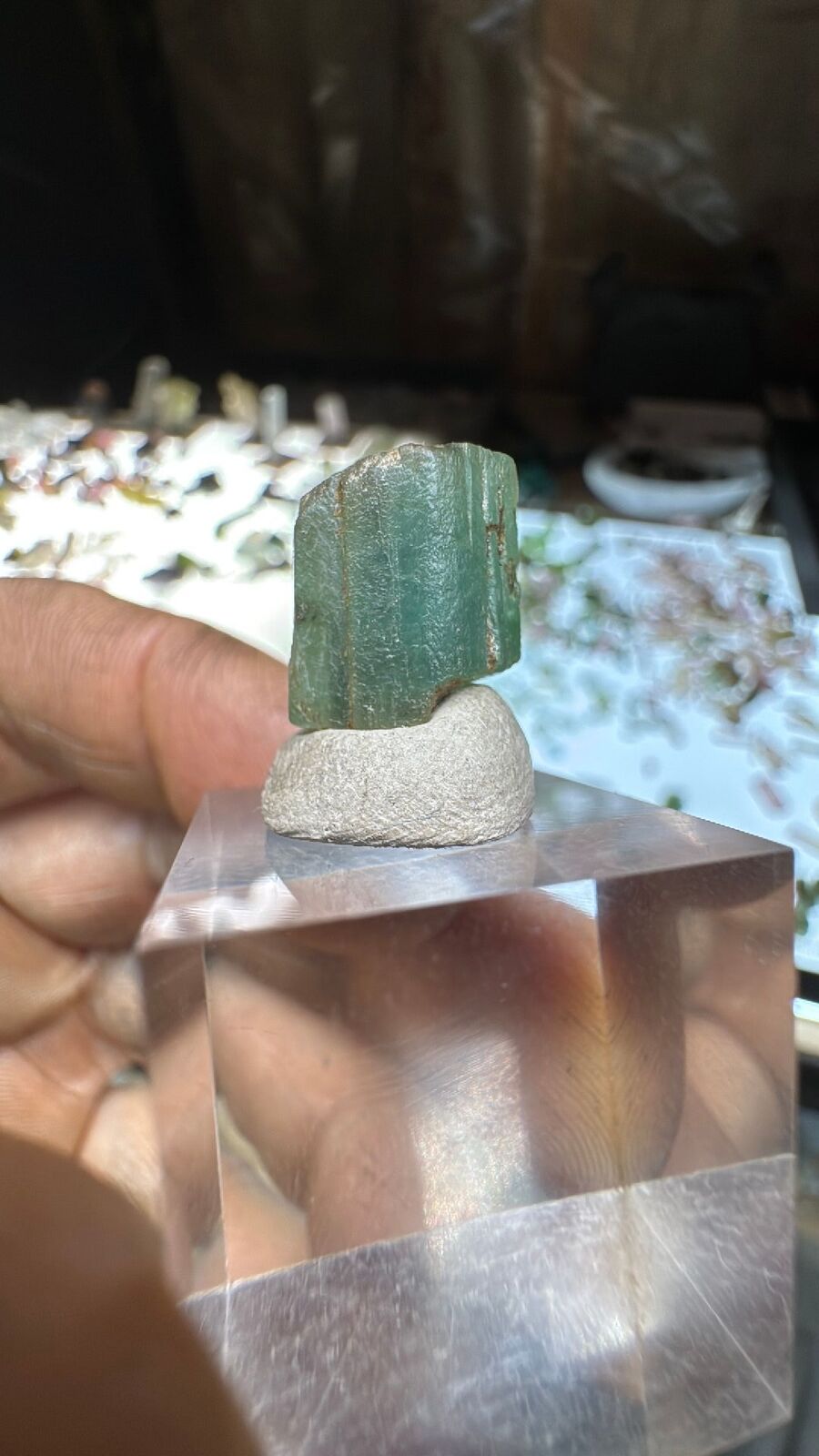 14.6ct Emerald Crystal Afghanistan #28