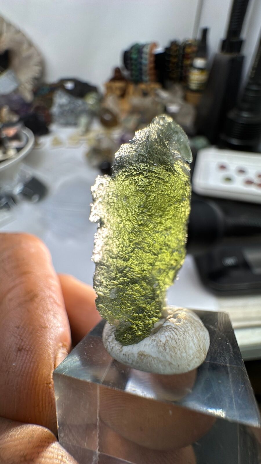 7.7g Moldavite From Meteorite #58