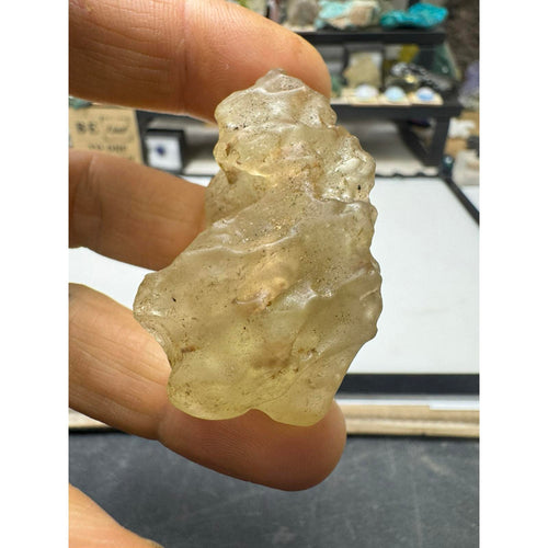 #218 Libyan Desert Glass 38.2 Grams Huge Rare Natural Specimen for Collectors and Enthusiasts