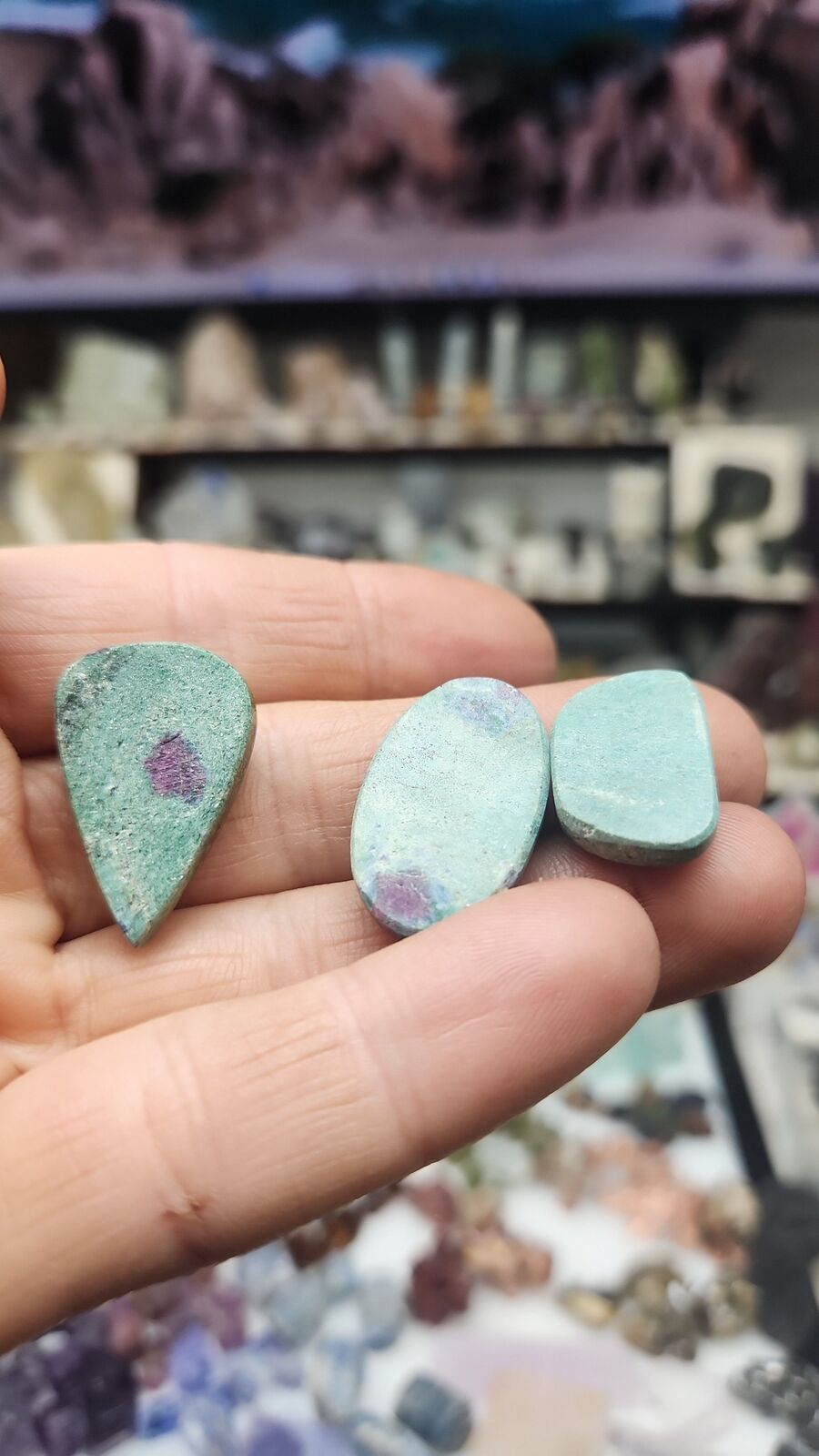 Ruby fuchsite #202