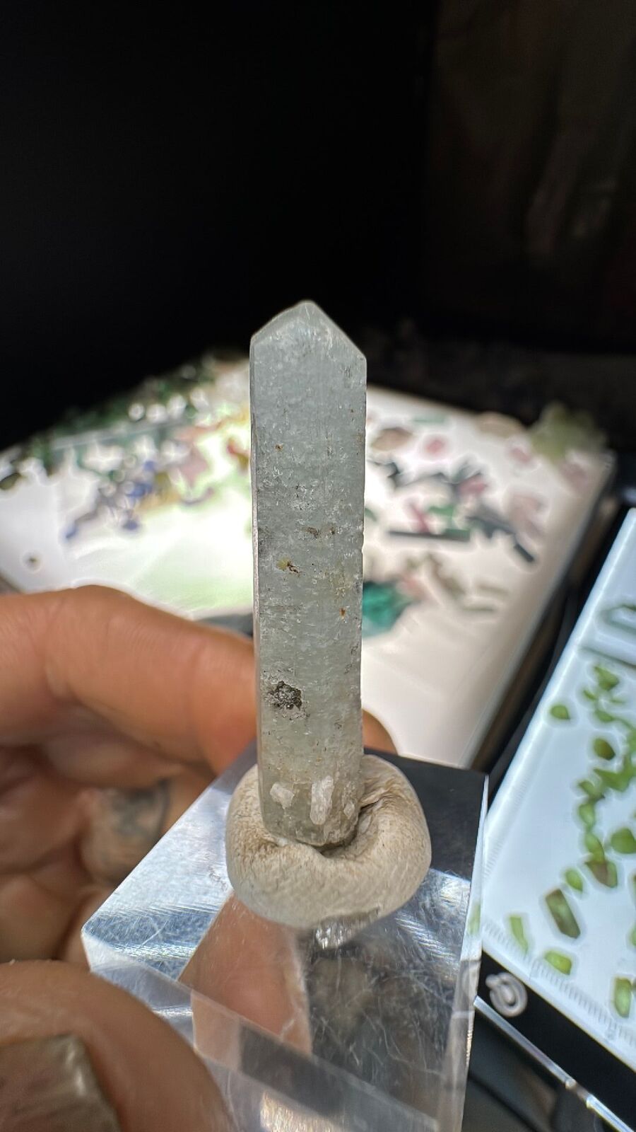3.4g Aquamarine Crystal Brazil 40