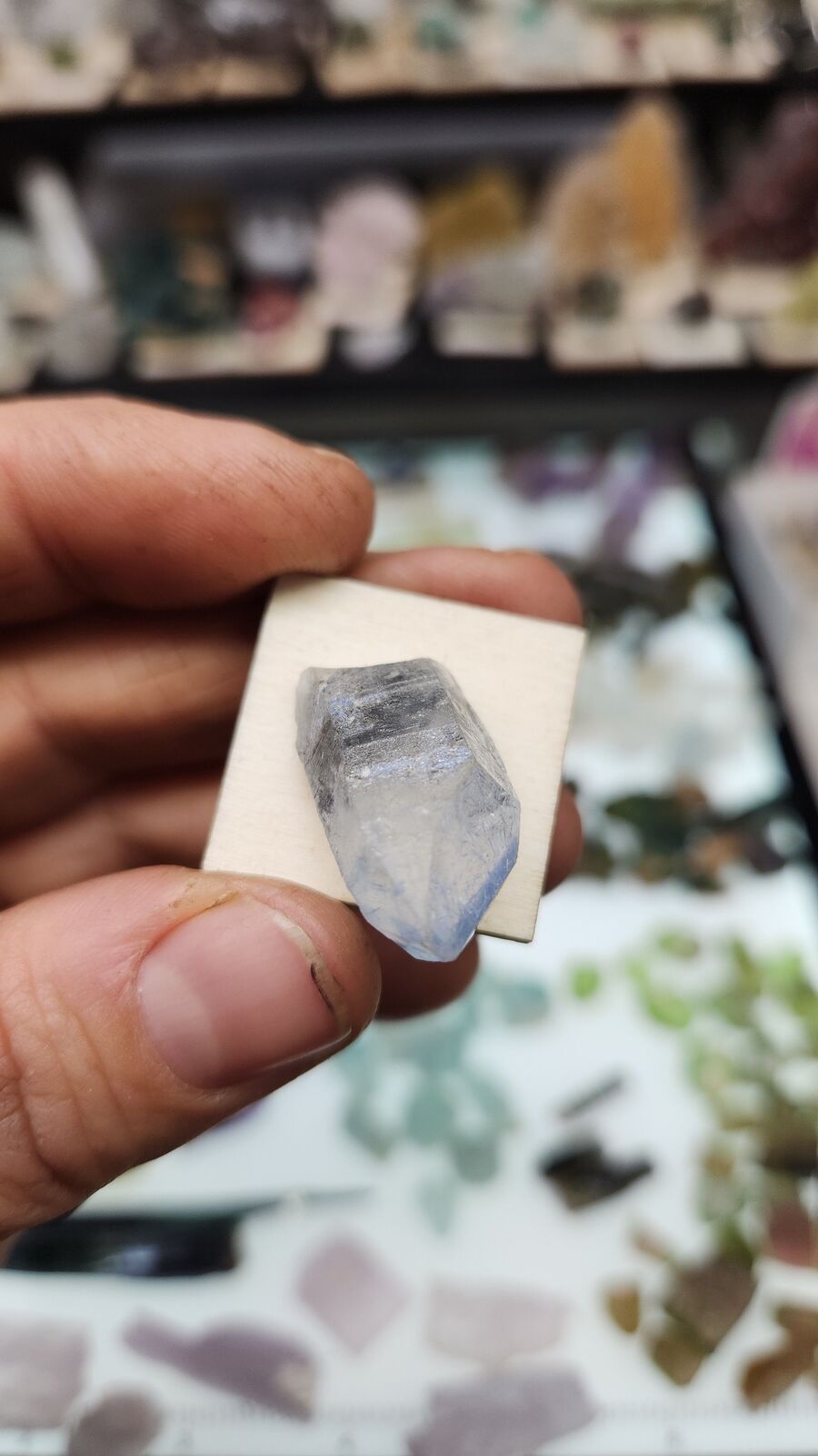 dumorturite with quartz #17