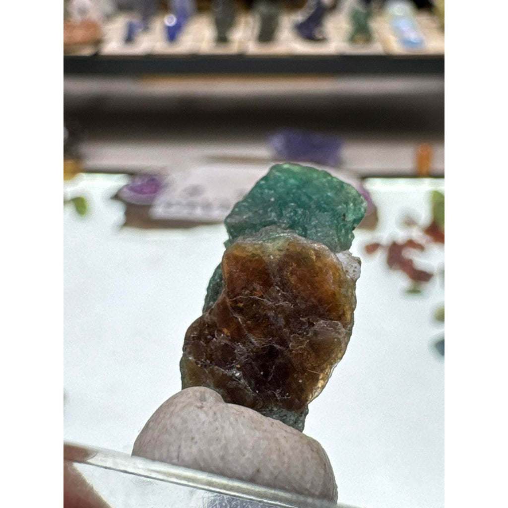 Hayune Fluorescent #266 4 Gram Afghan Gemstone Natural Green Mineral Specimen