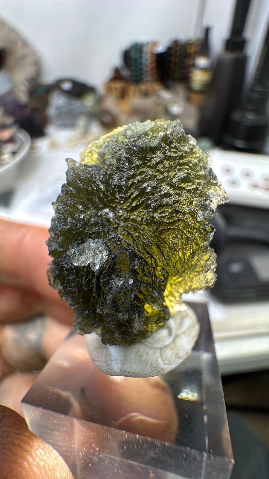 12.9g Moldavite Huge Specimen #55