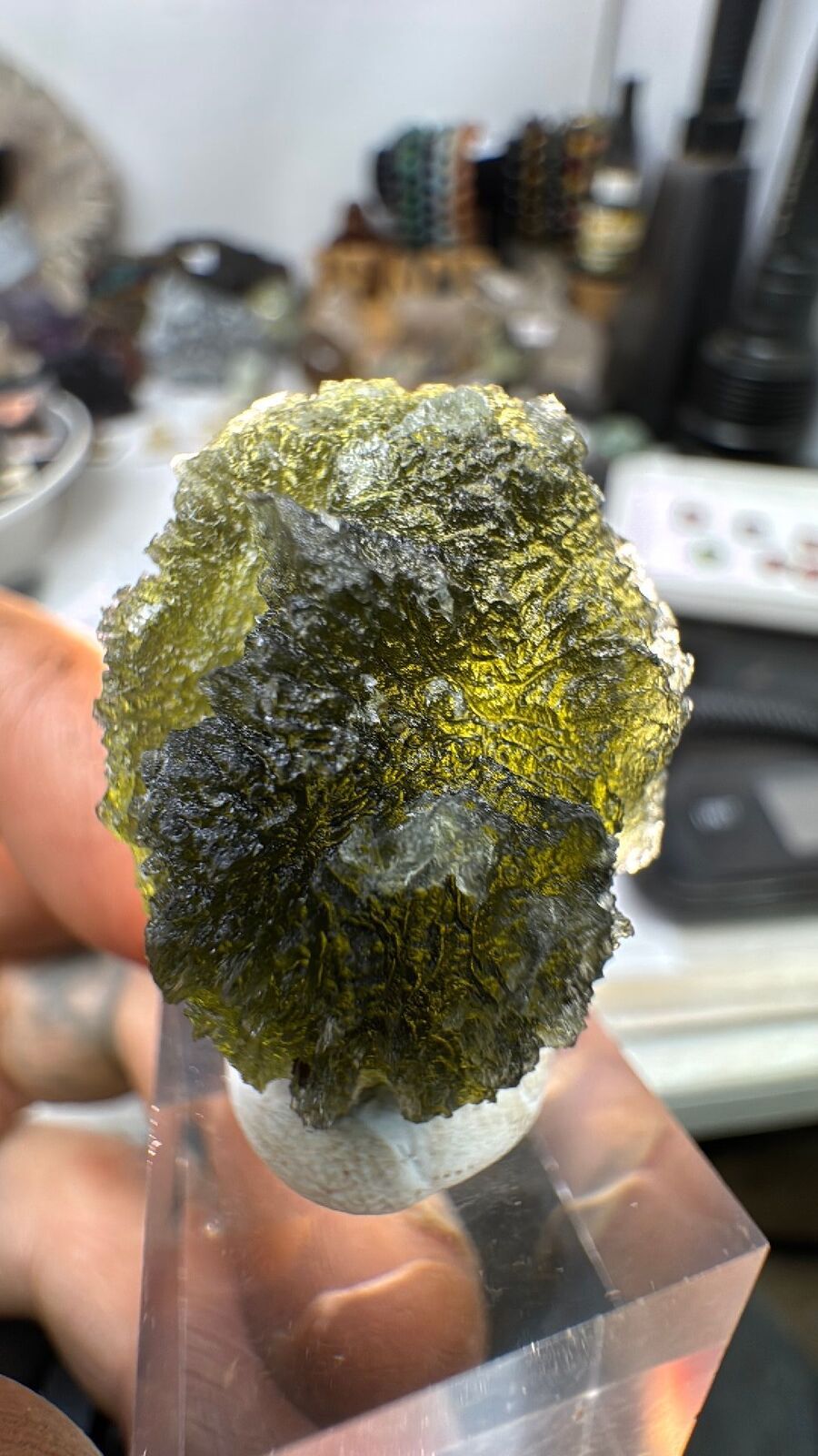 12.9g Moldavite Huge Specimen #55