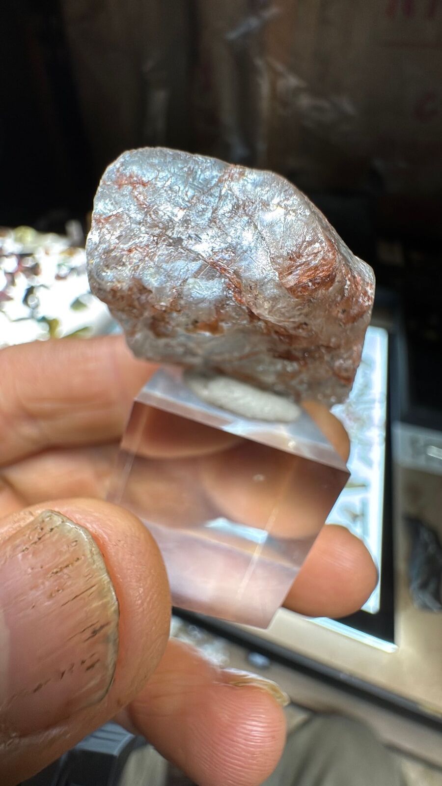 26.7g Colorado Tarryall Blue Topaz Crystal #38