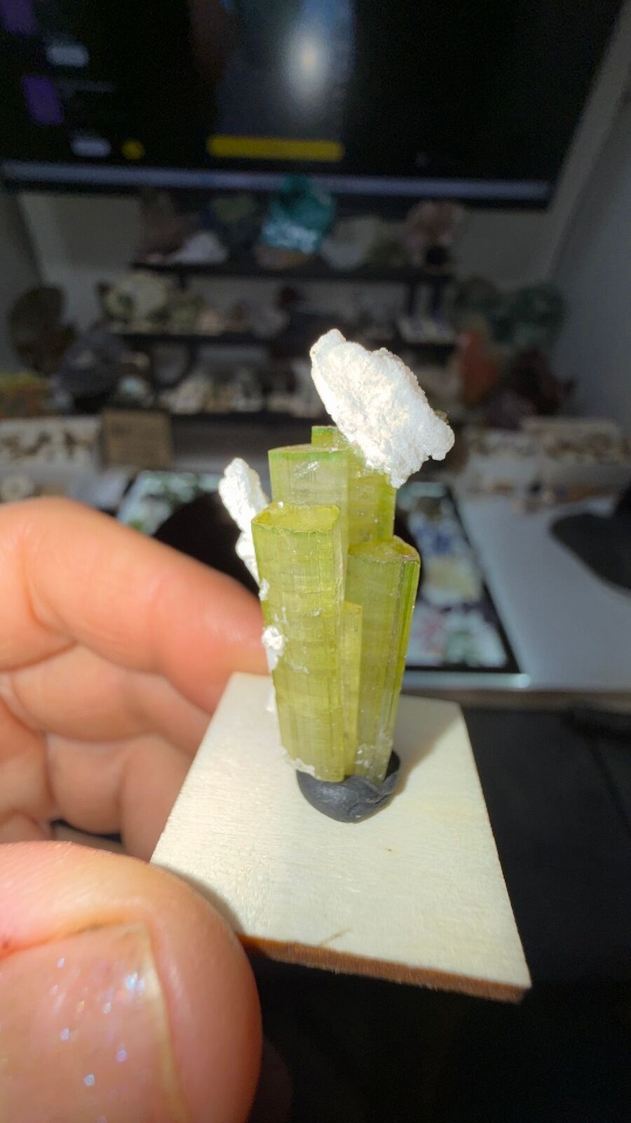 Green tourmaline #3