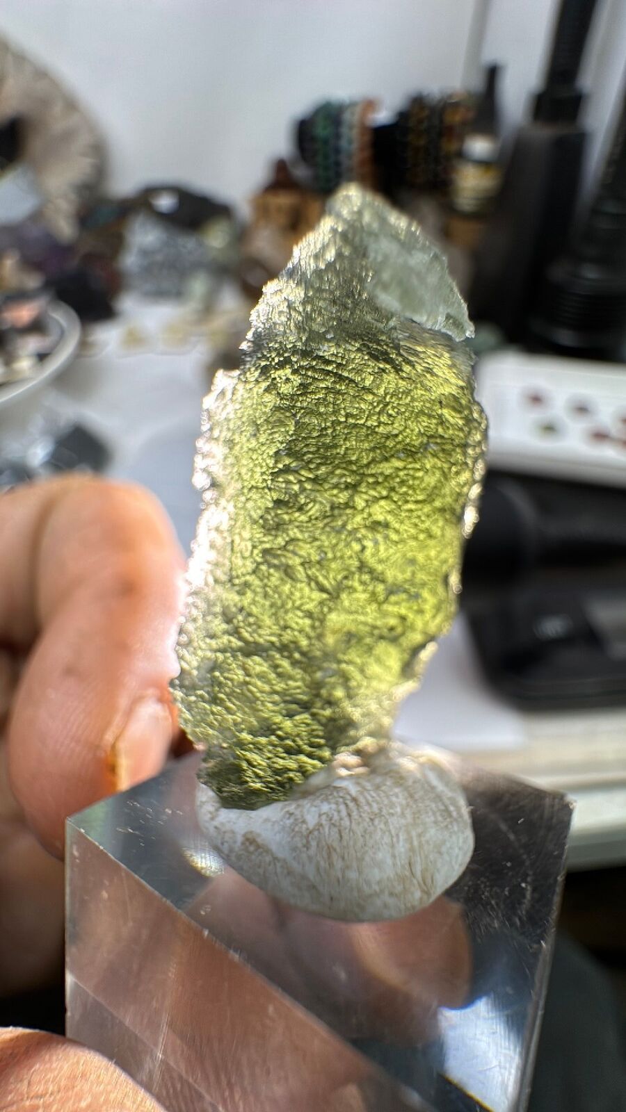 7.7g Moldavite From Meteorite #58