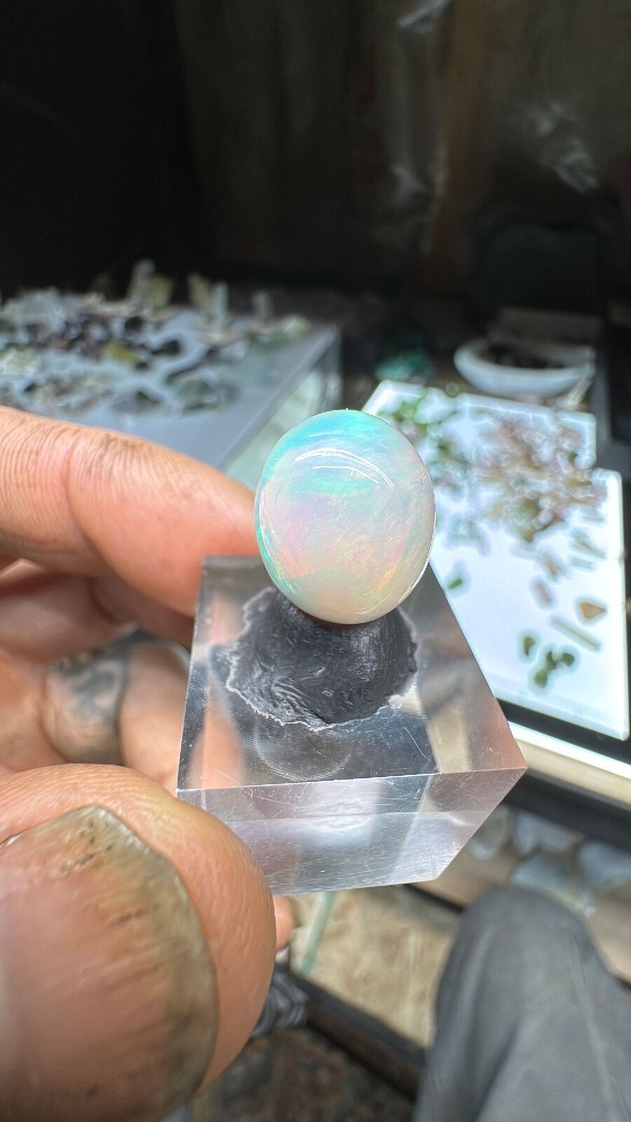 7.9ct Ethiopian Opal Cab Large #73