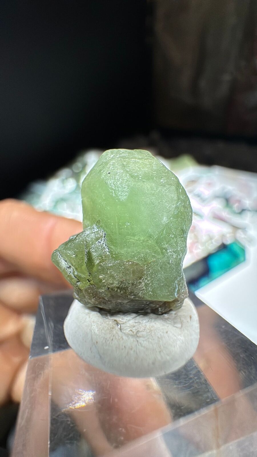 5g Terminated Peridot Crystal 54
