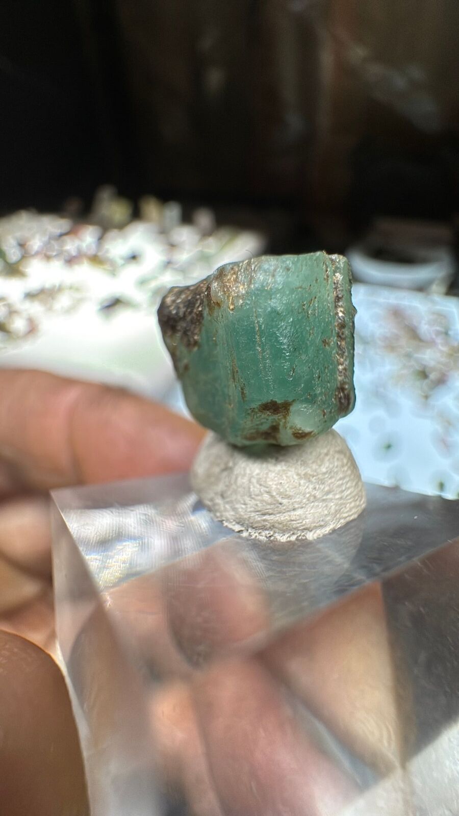 18.6ct Emerald Crystal Afghan #39