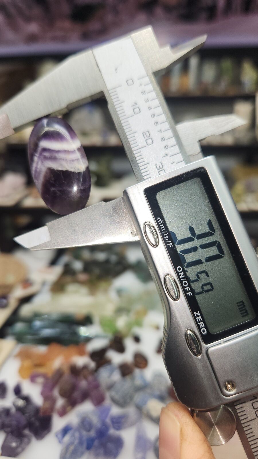 Chevron Amethyst #86