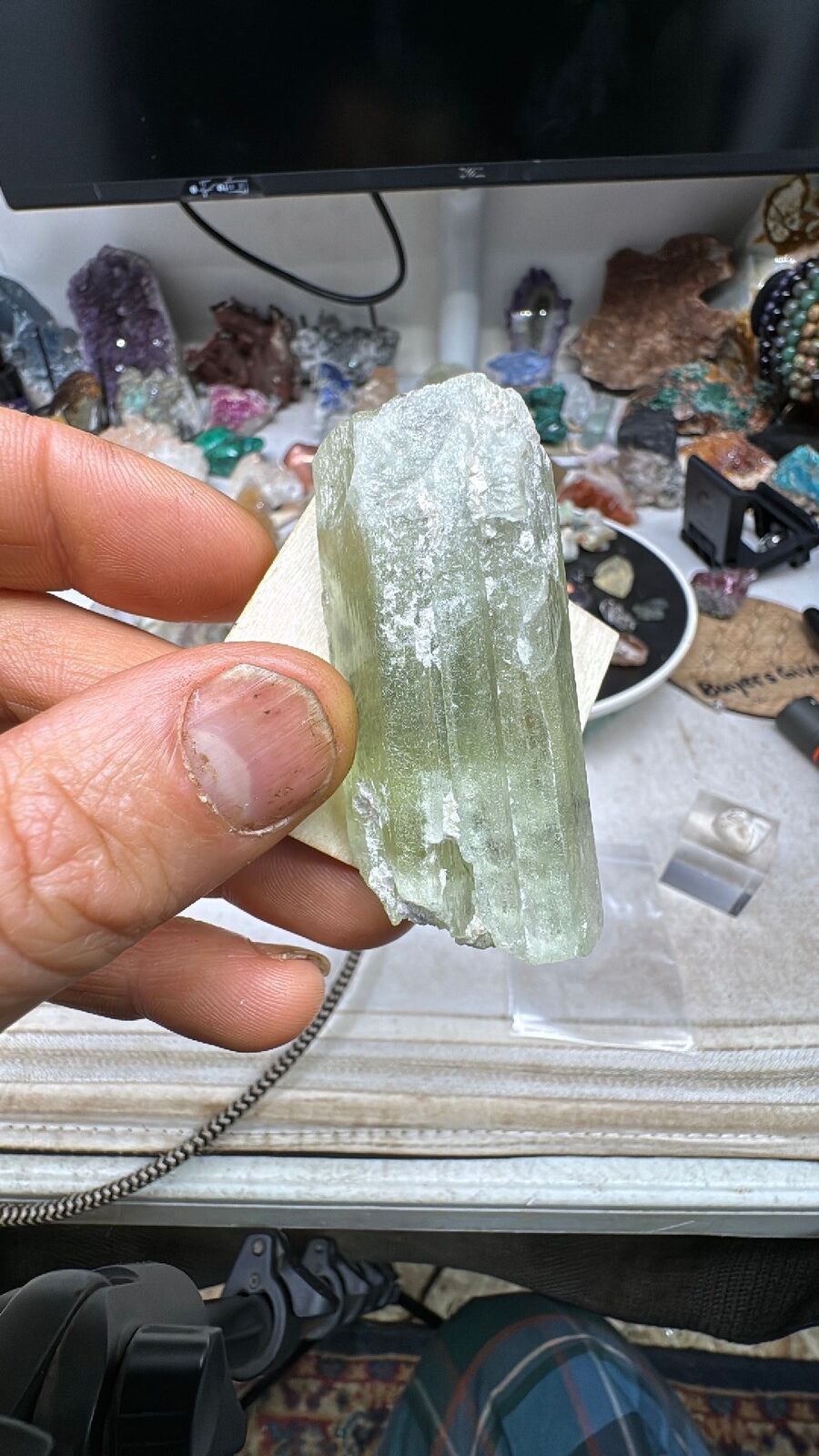 63g Huge Heliodor Crystal #b1