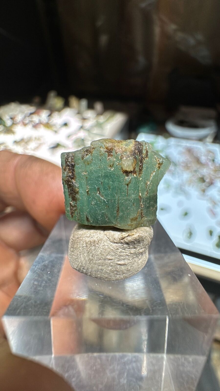 18.6ct Emerald Crystal Afghan #39
