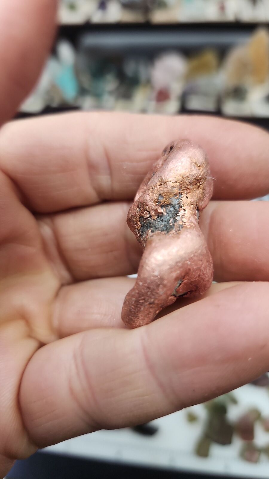 Copper nugget #107