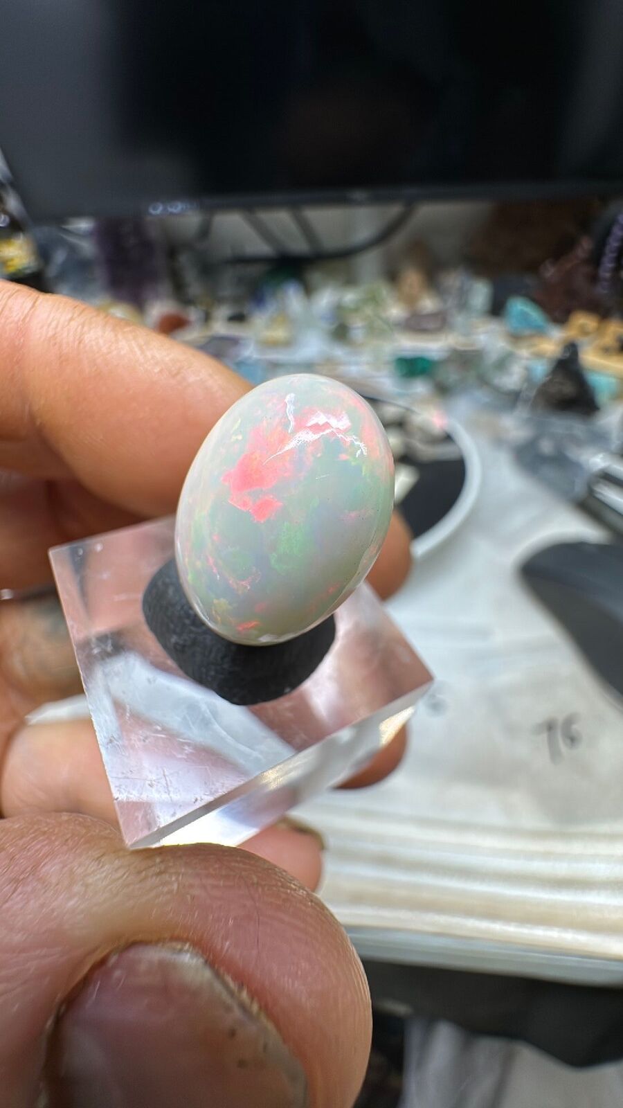 8.2ct Ethiopian Opal cabochon #31