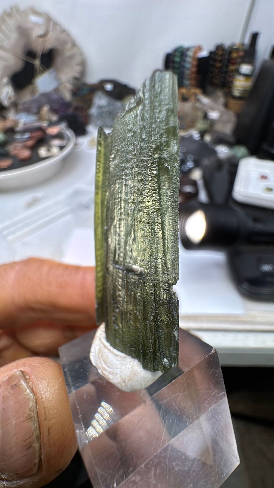 7.67g Moldavite 100% Authentic #20