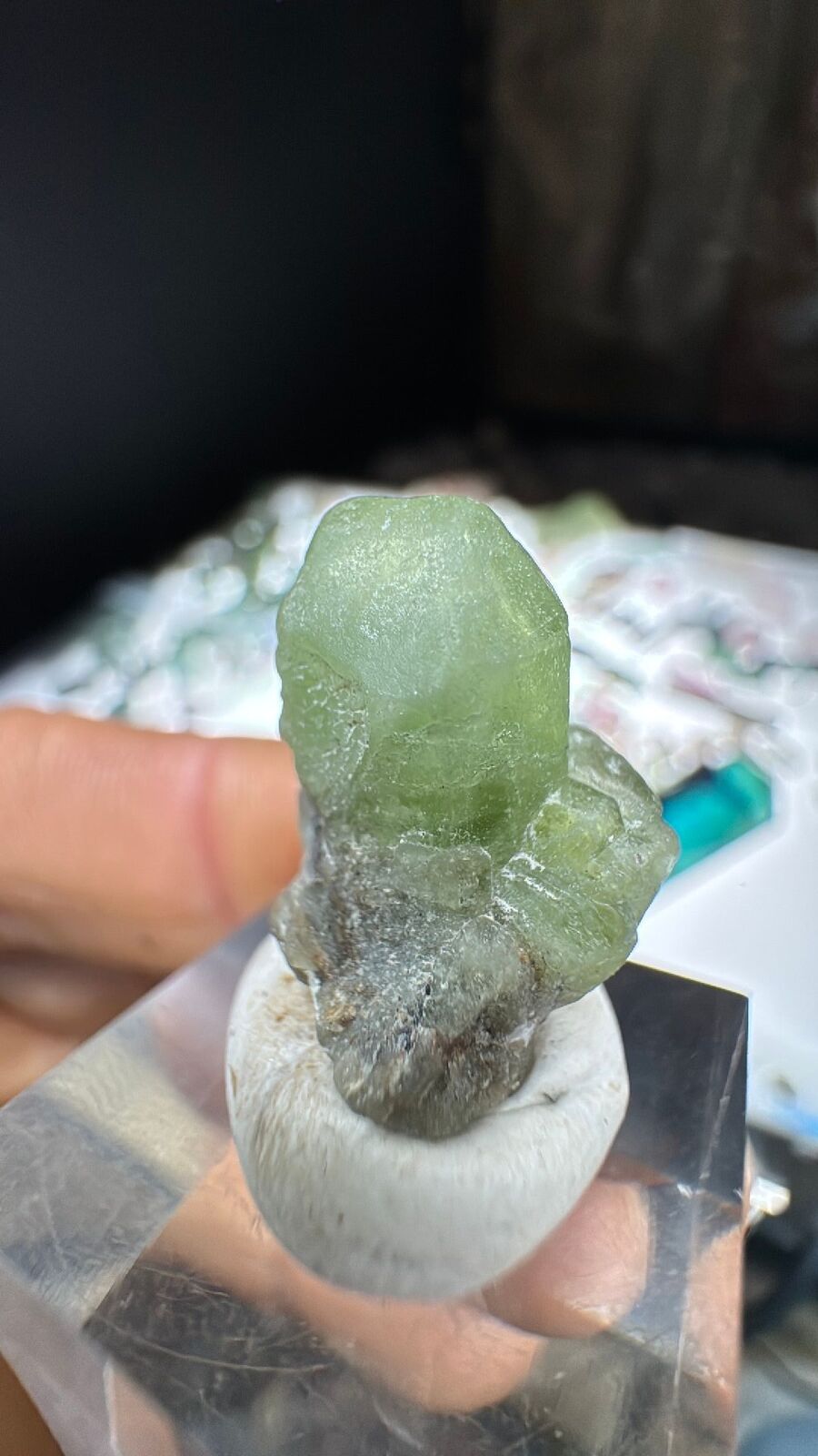 5g Terminated Peridot Crystal 54