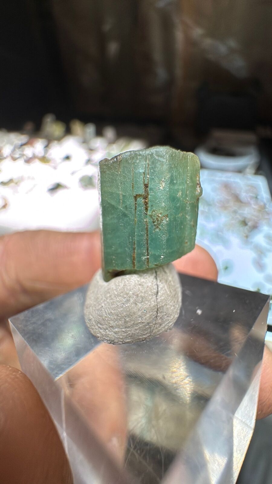 14.6ct Emerald Crystal Afghanistan #28
