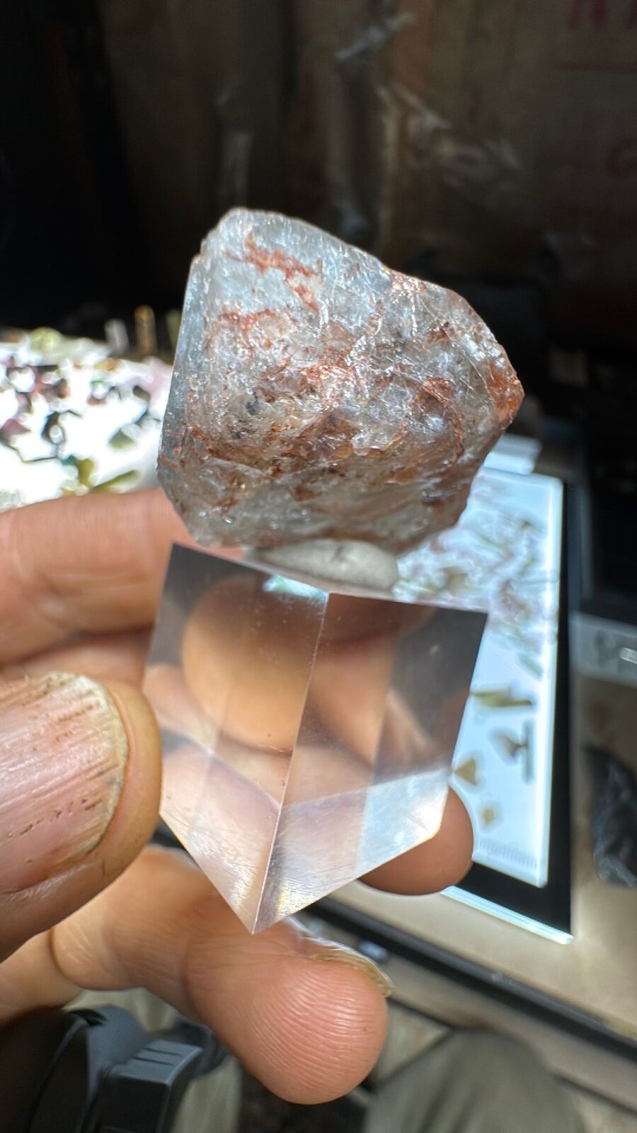 26.7g Colorado Tarryall Blue Topaz Crystal #38