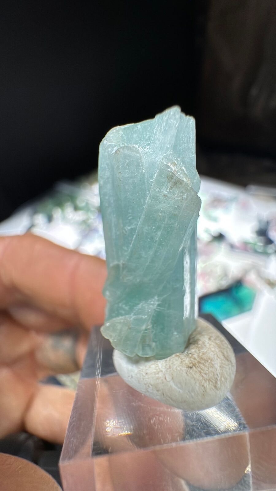 6.1g Terminated Aquamarine Crystal 30