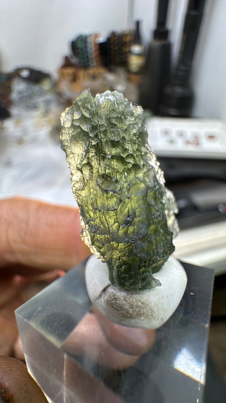 5.1g Beautiful Authentic Moldavite #71