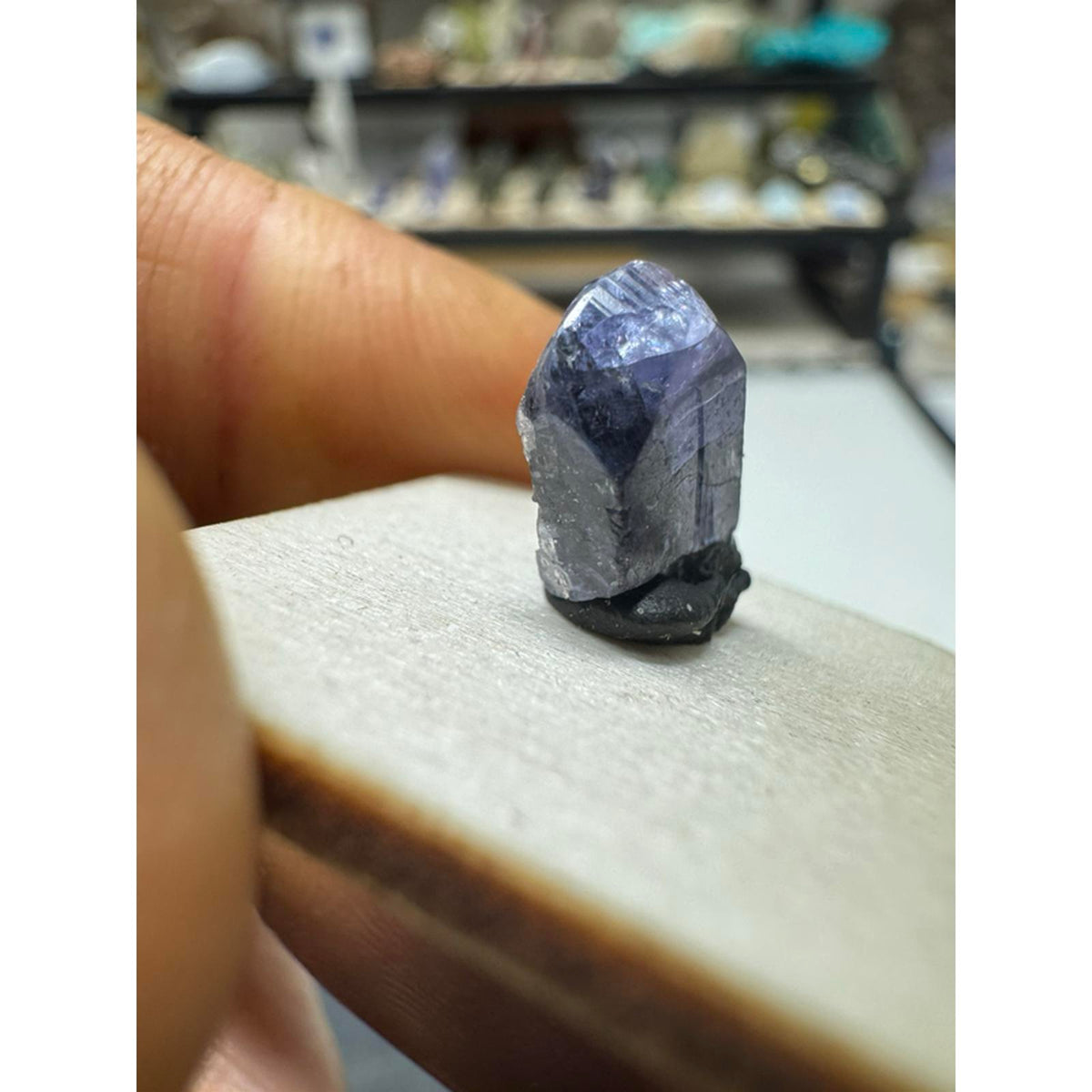 #216Tanzanite Terminated Crystal 3.8 Carats Natural Gemstone for Jewelry Making and Collecting