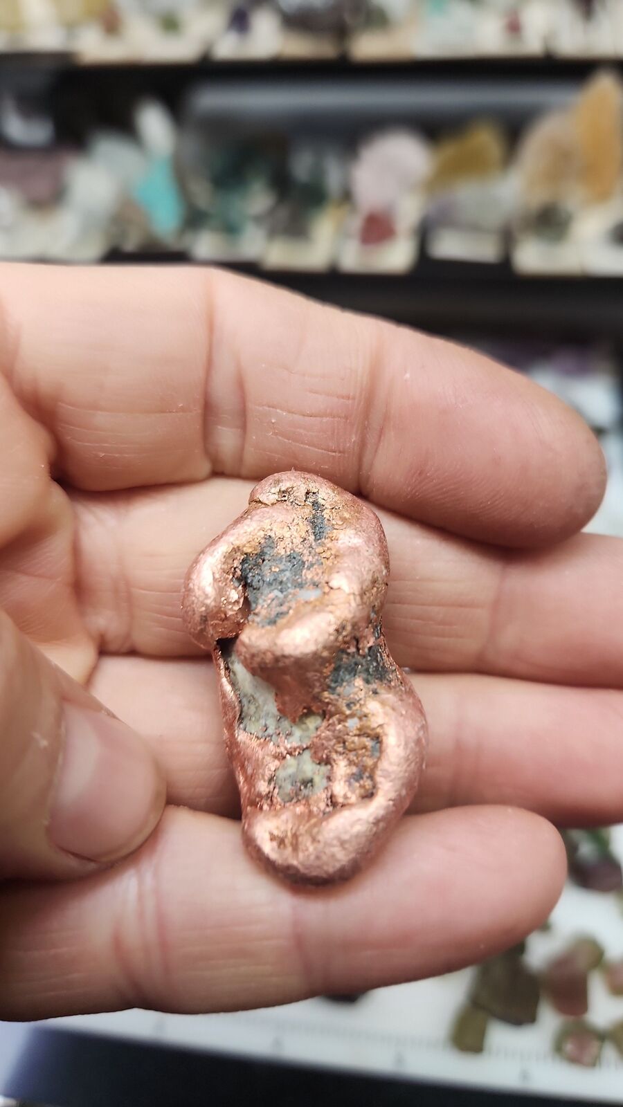 Copper nugget #107