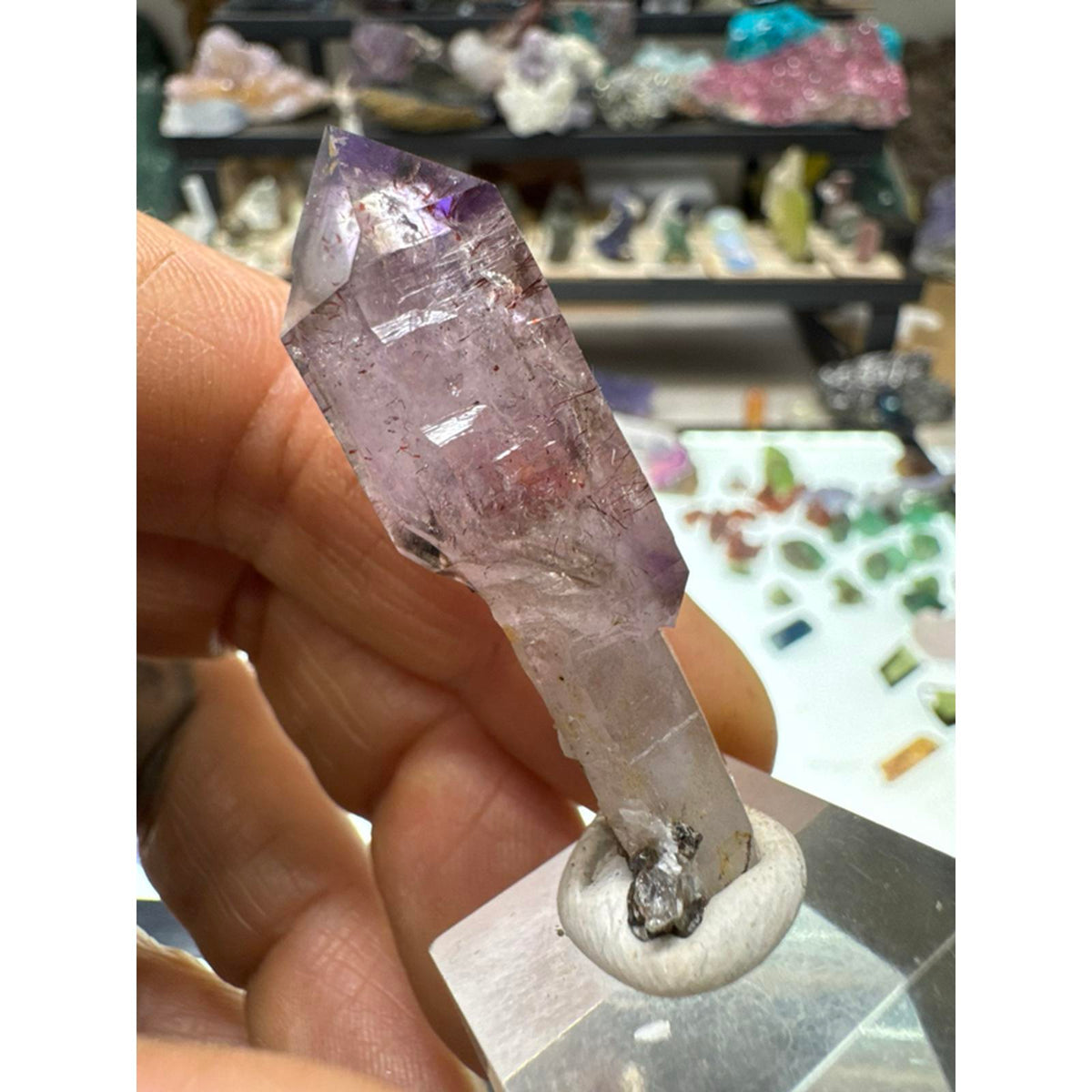 11 Gram High Quality Amethyst Scepter #253 from Zambia - Perfect for Collectors and Enthusiasts