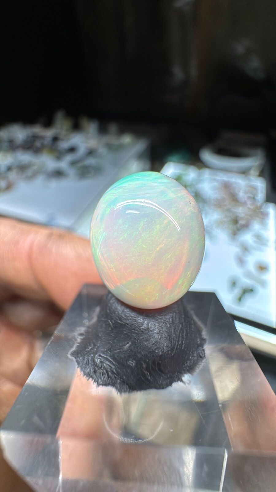 7.9ct Ethiopian Opal Cab Large #73