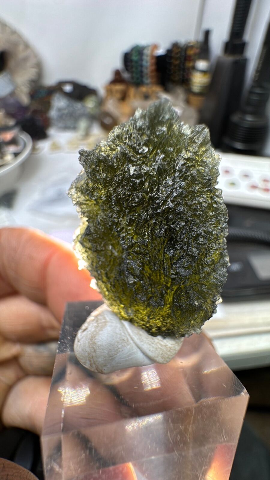 12.9g Moldavite Huge Specimen #55