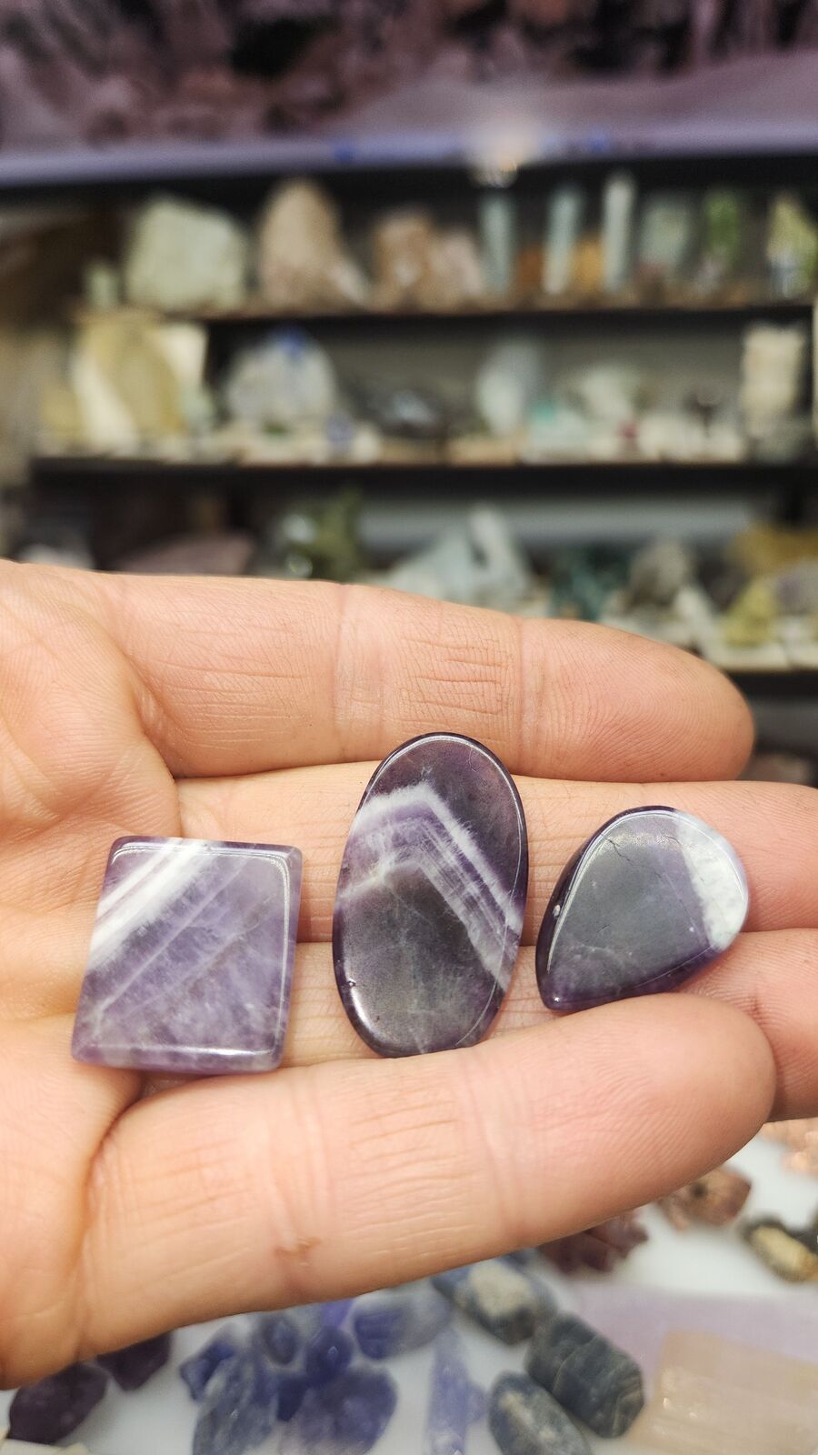Chevron Amethyst #86