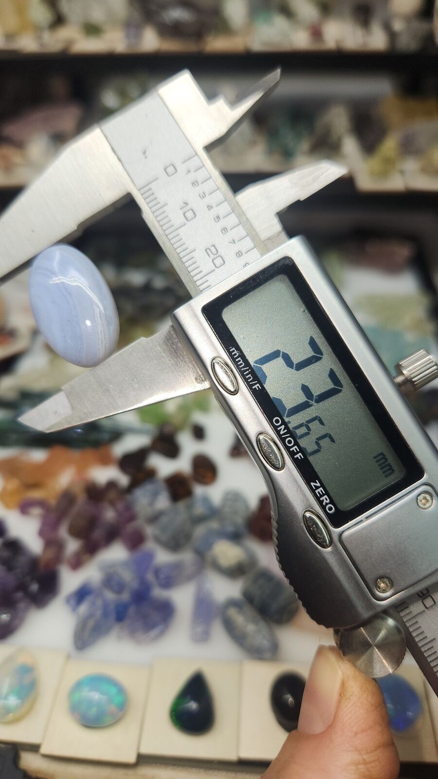 Blue lace Agate #60