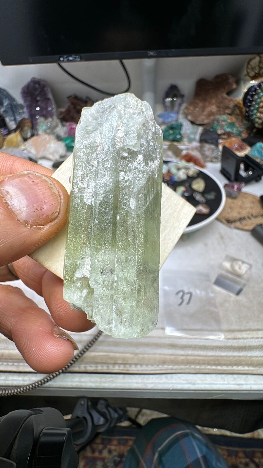 63g Huge Heliodor Crystal #b1