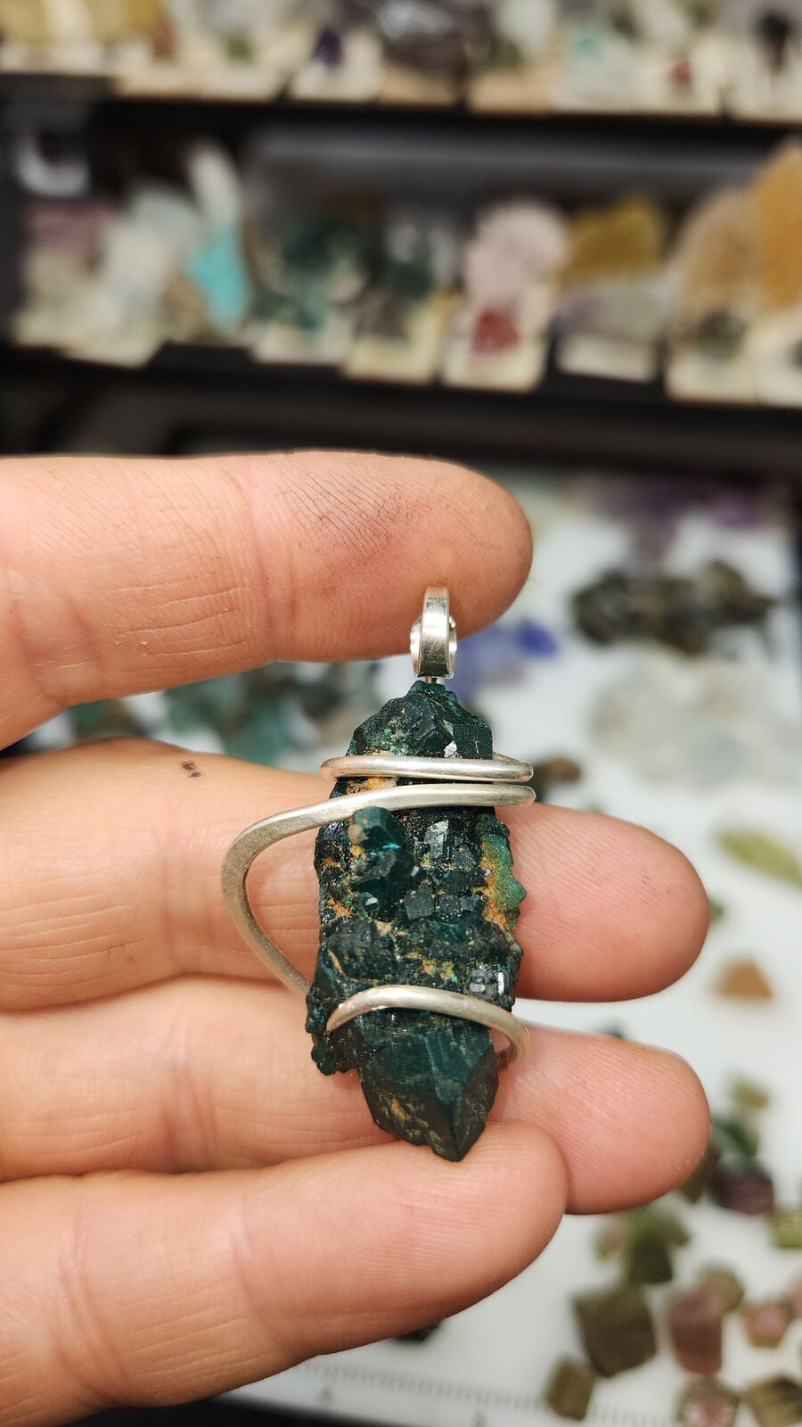 Dioptase. #114