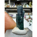 1.3 gram blue indicolite tourmaline #242 from pech mine afghanistan