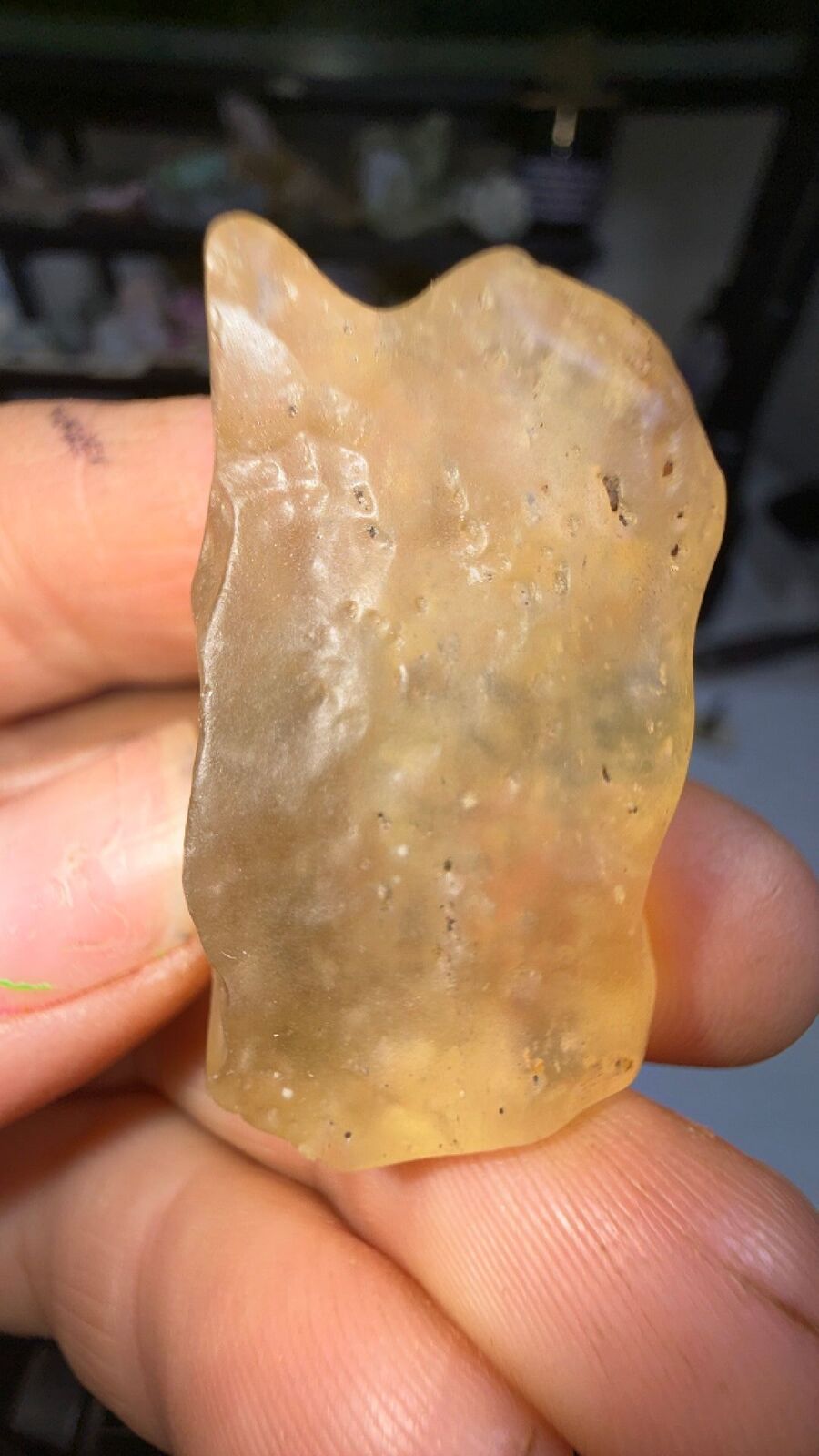 Libyan desert glass #9