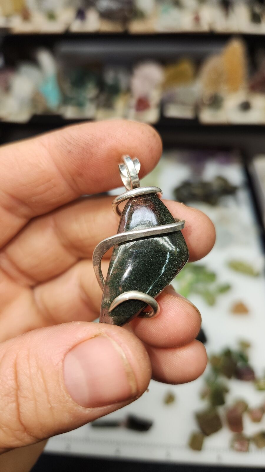 Garden Quartz pendant #112