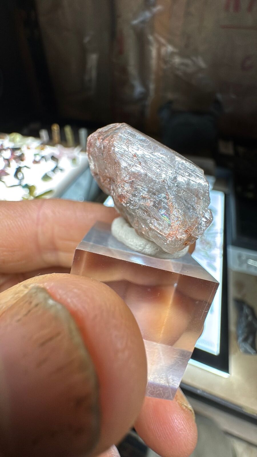26.7g Colorado Tarryall Blue Topaz Crystal #38