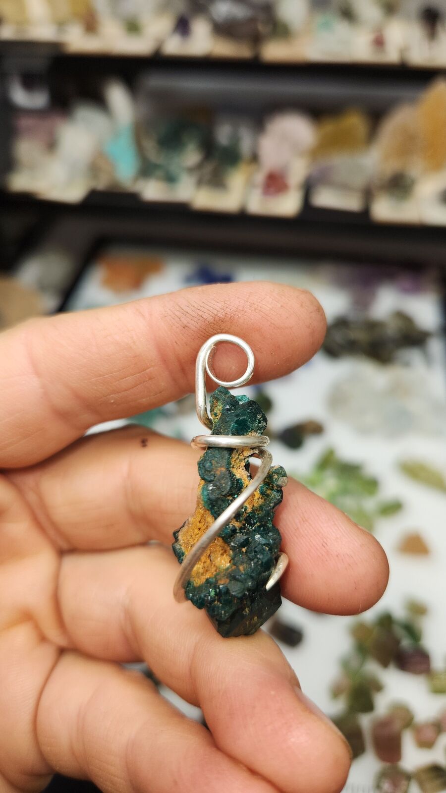 Dioptase. #114