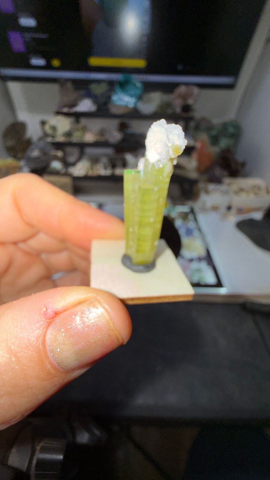 Green tourmaline #3