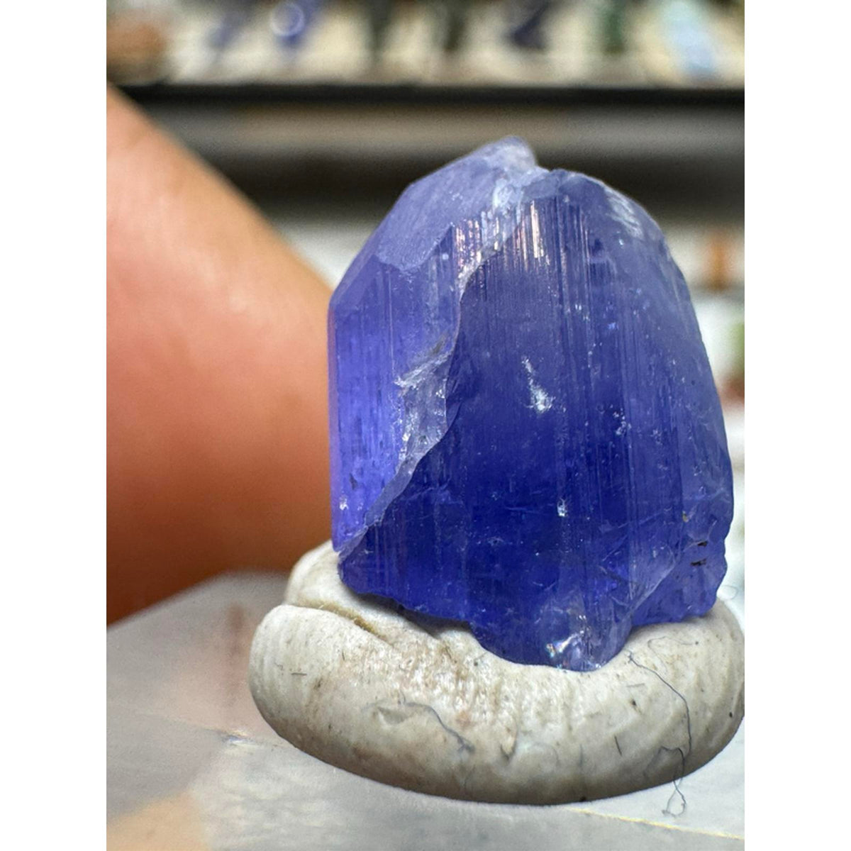 10 Carat Tanzanite Terminated Crystal #247 from Tanzania - Natural Gemstone for Jewelry Making