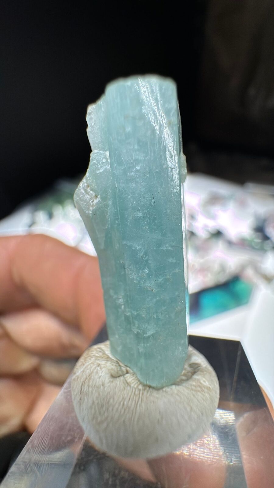 6.1g Terminated Aquamarine Crystal 30